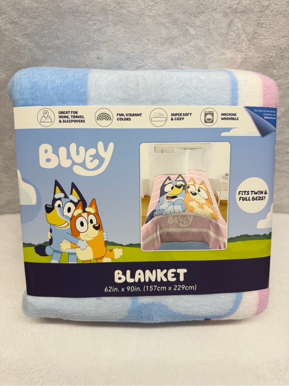 Bluey Blanket Super Soft Kids Bedding